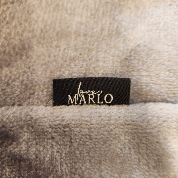 Love, Marlo Plush Gray Hooded Balaclava Womens OSFA - Picture 8 of 8